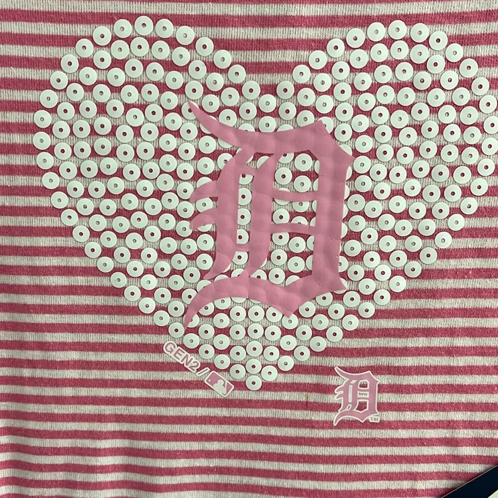 Genuine Merchendise Detroit Tigers Toddler PINK CELEBRATION TUTU DRESS 18M - Picture 3 of 5